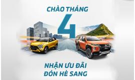 Chương Trình Ưu Đãi Mua Xe Tháng 04/2024