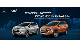 ƯU ĐÃI ĐẶC QUYỀN TỪ NGÂN HÀNG VIB CHO KHÁCH HÀNG MUA XE MITSUBISHI